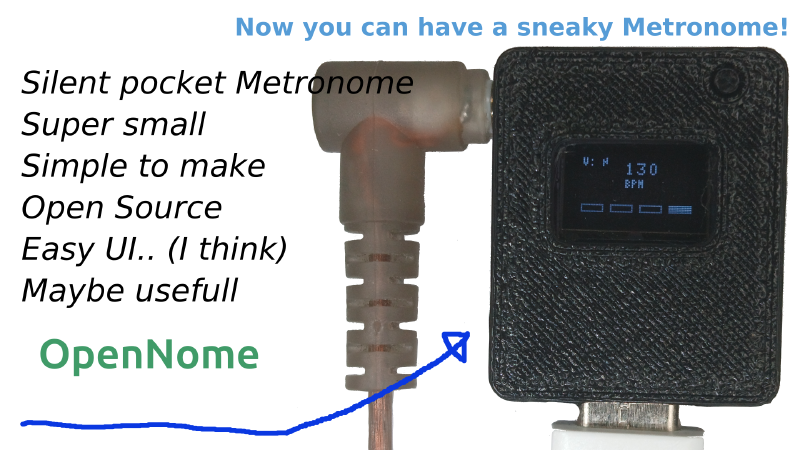 Featured image of post OpenNome | silent pocket Metronome